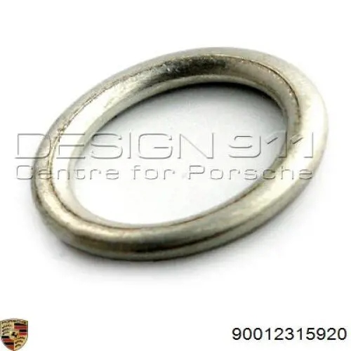 90012315920 Porsche junta, tapón roscado, colector de aceite