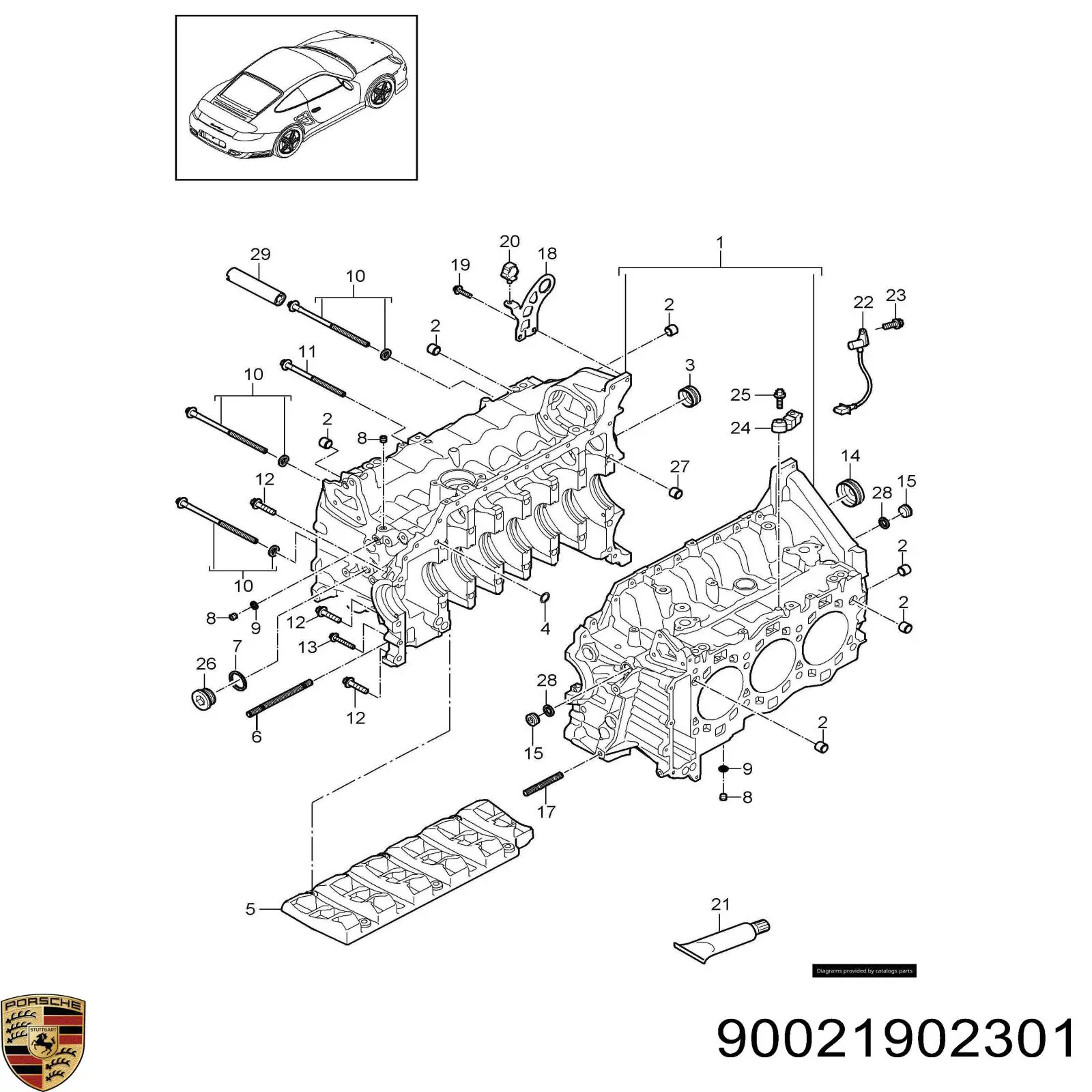  Porsche 90021902301 precio, desde  