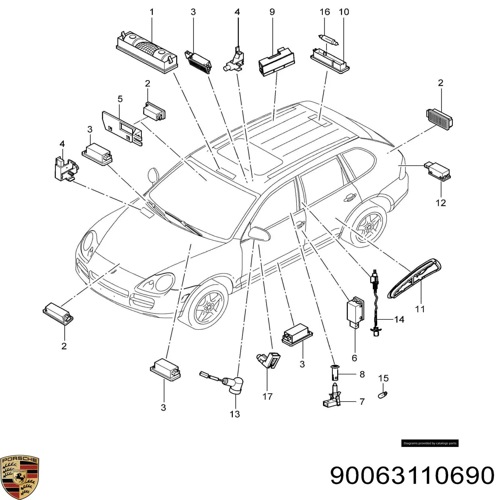 90063110690 Porsche