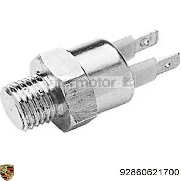 92860621700 Porsche sensor, temperatura del refrigerante (encendido el ventilador del radiador)