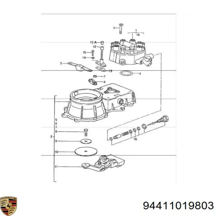 0280160248 Bosch Válvula reguladora de presión