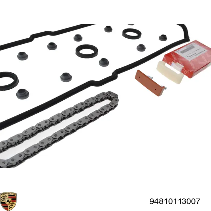  Junta de tapa frontal del motor derecha Porsche Cayenne 