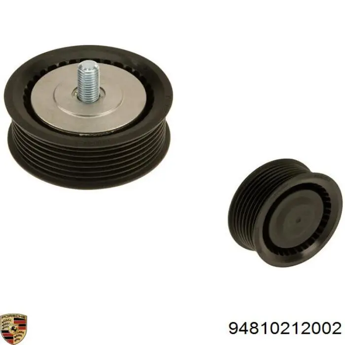 94810212002 Porsche Polea guía correa poli V