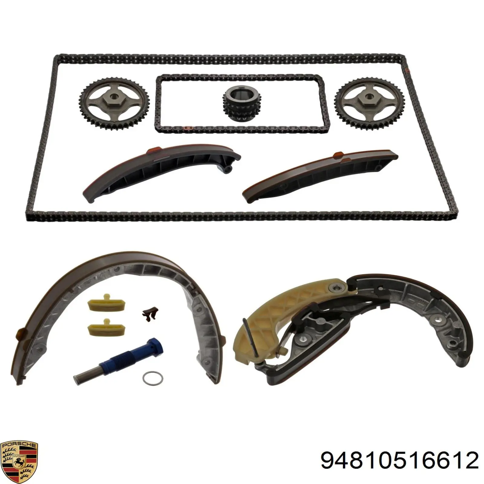 Tensor interno de la cadena de distribución Porsche 94810516612 precio, desde 16,81 EUR