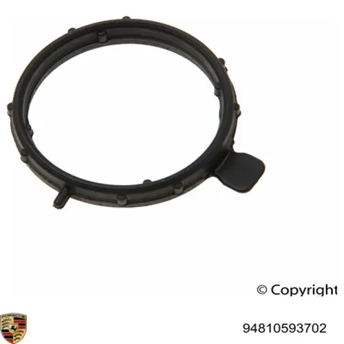 94810593702 Porsche junta, tapa de culata de cilindro, anillo de junta