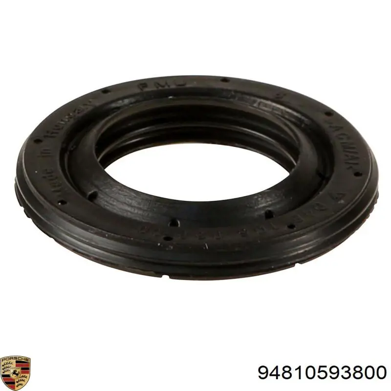 94810593800 Porsche junta, tapa de culata de cilindro, anillo de junta