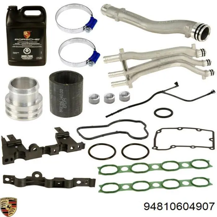 Manguito de líquido refrigerante Porsche 94810604905 precio, desde 371,44 EUR