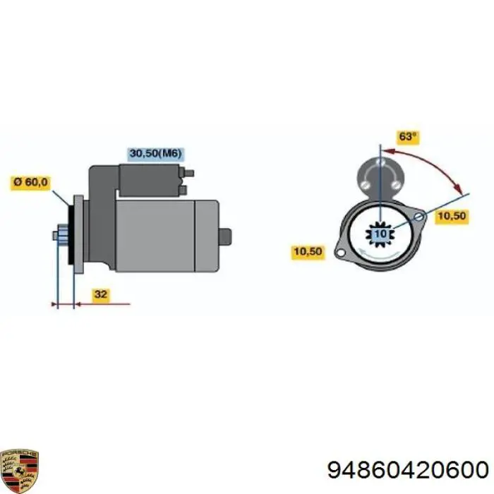 Comprar 0001125058 Bosch Motores de arranque