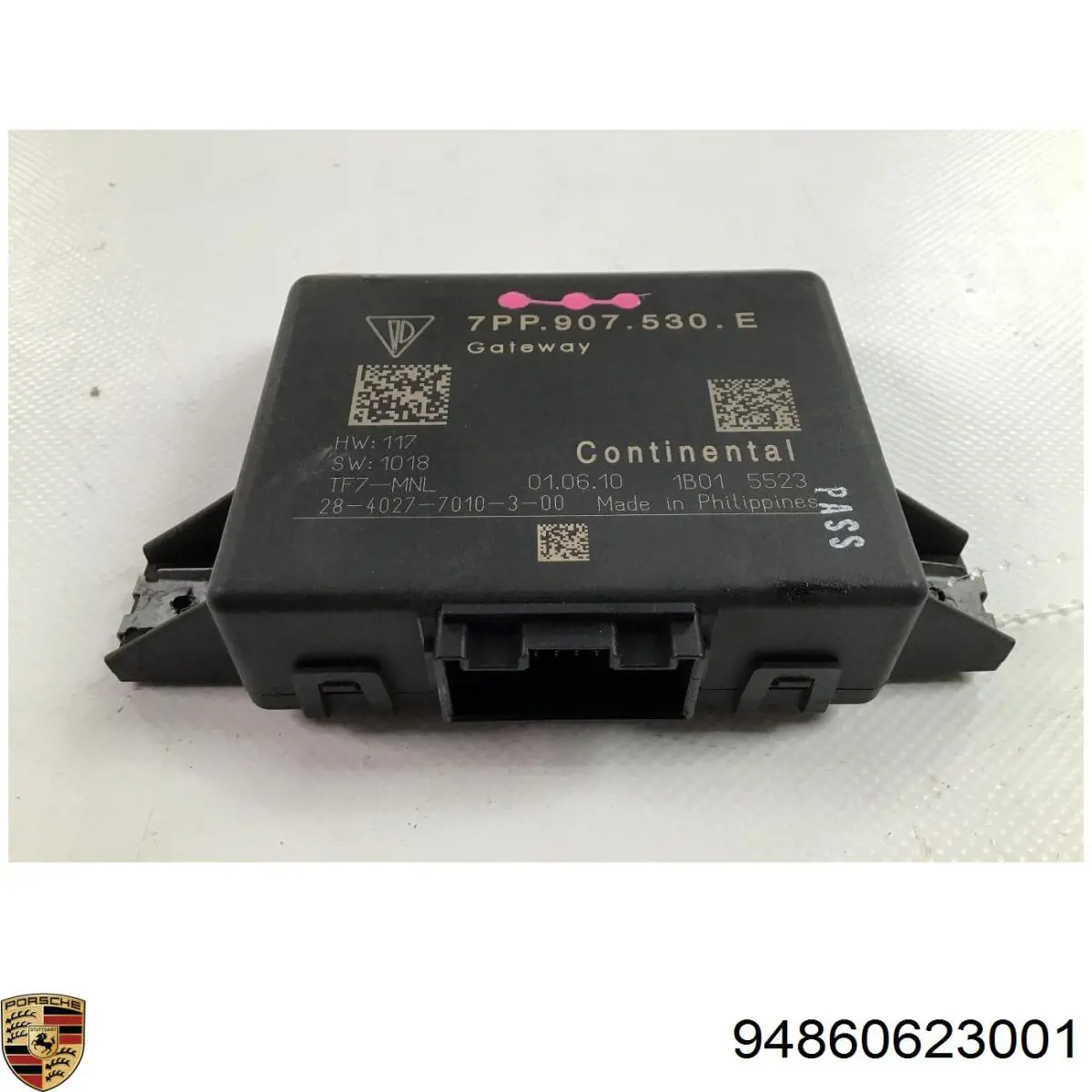 Sensor de la presión del combustible Porsche 94860623001