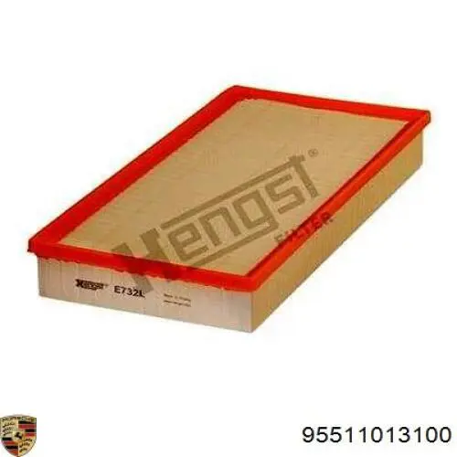 Comprar 95511013100 Porsche Filtro de aire