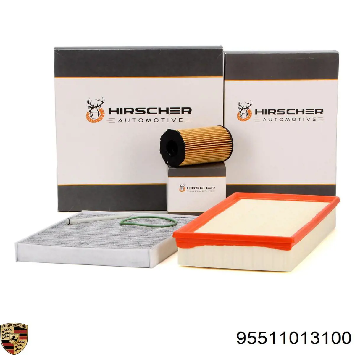Filtro de aire 95511013100 Porsche