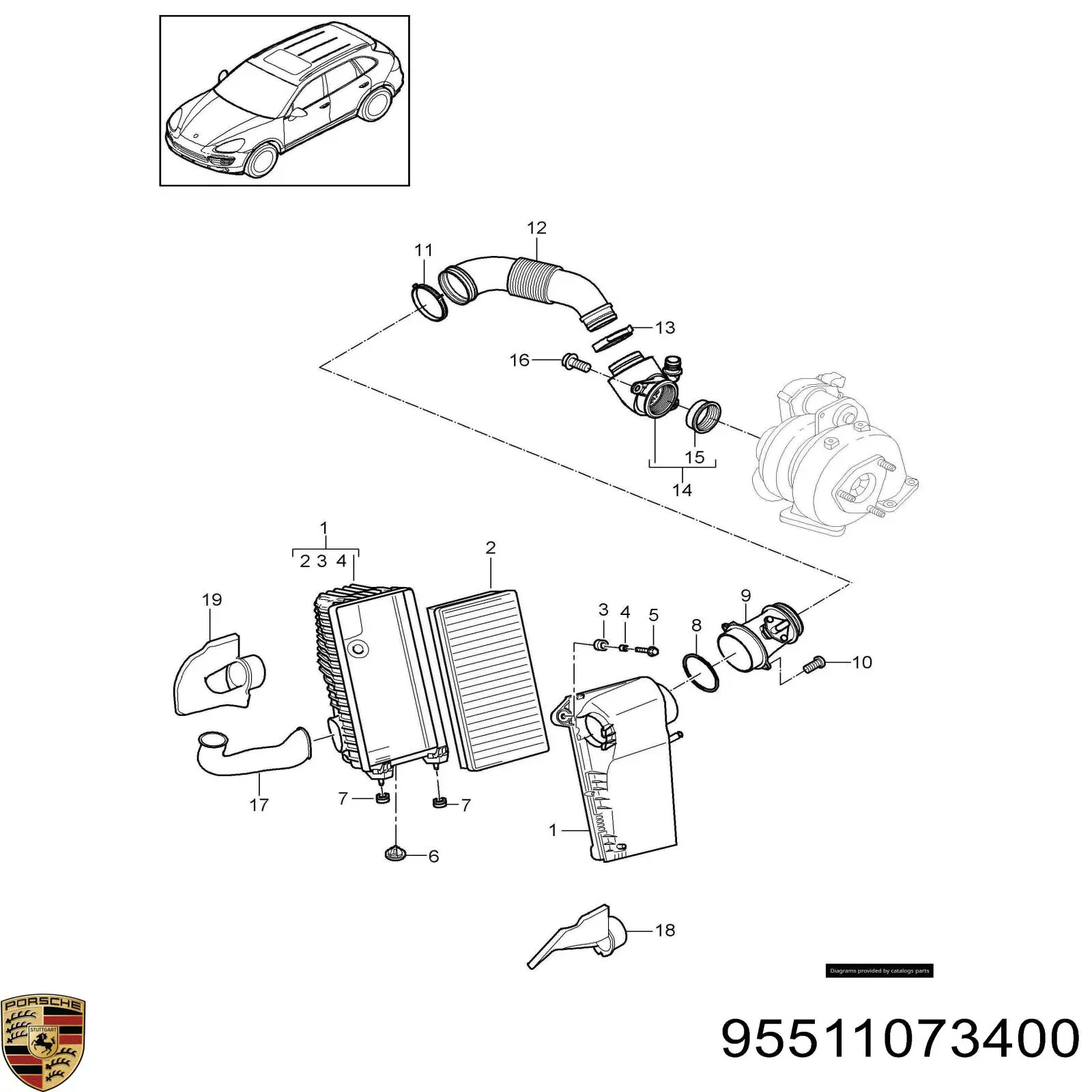  Porsche 95511073400 precio, desde 5,19 EUR