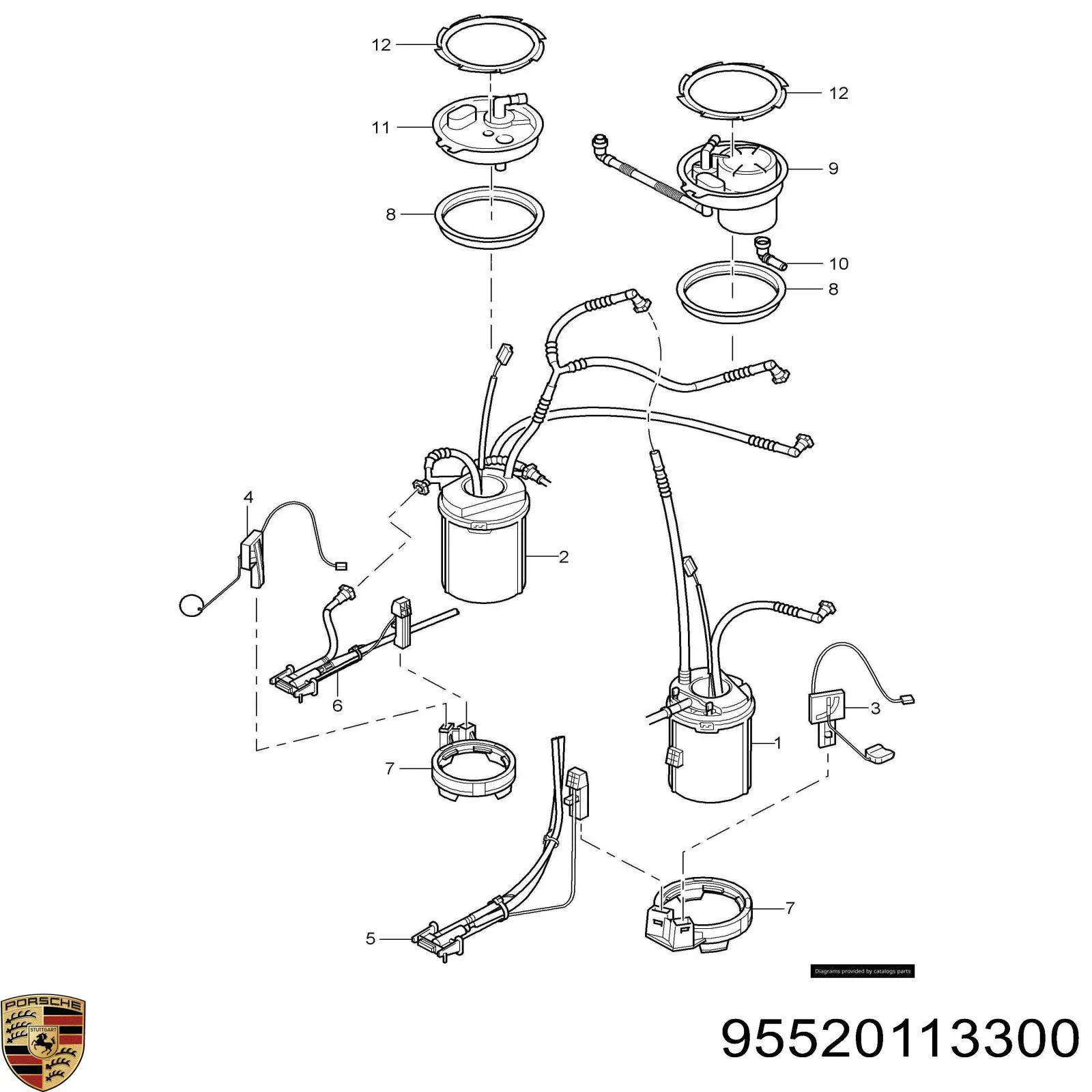 95520113300 Porsche