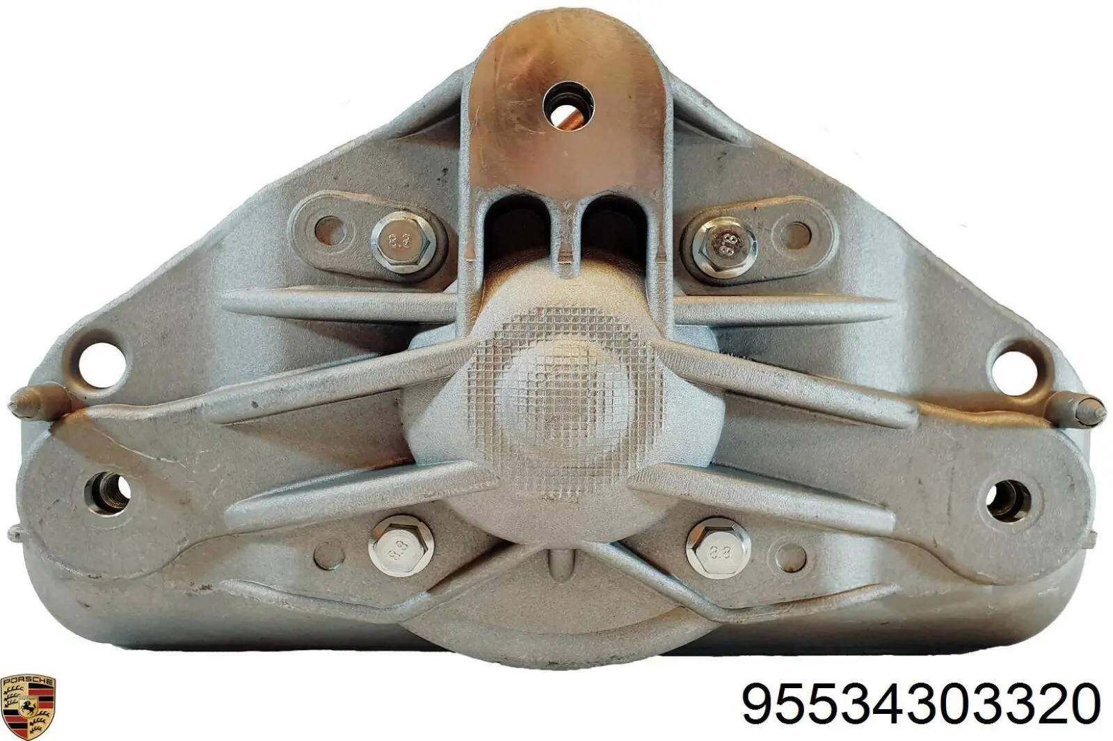 95534303320 Porsche muelle neumático, suspensión, eje delantero