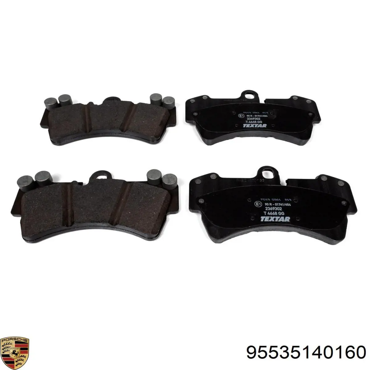 Frenos delanteros Porsche 95535140160 precio, desde 801,35 EUR