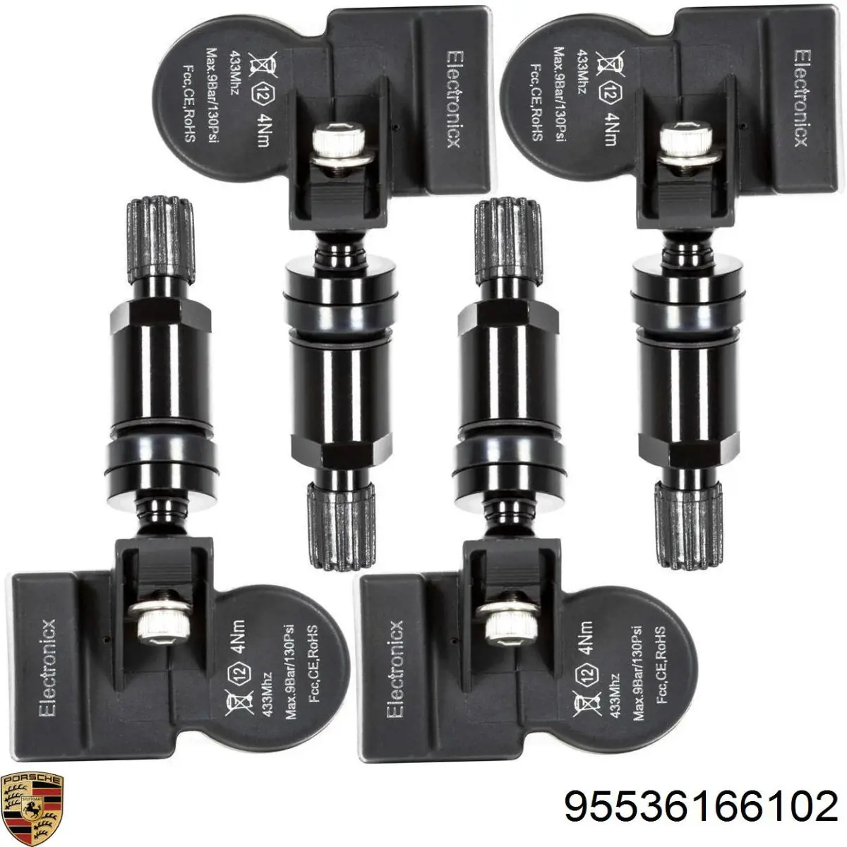 Sensor de presión de neumáticos TPMS4 Ford