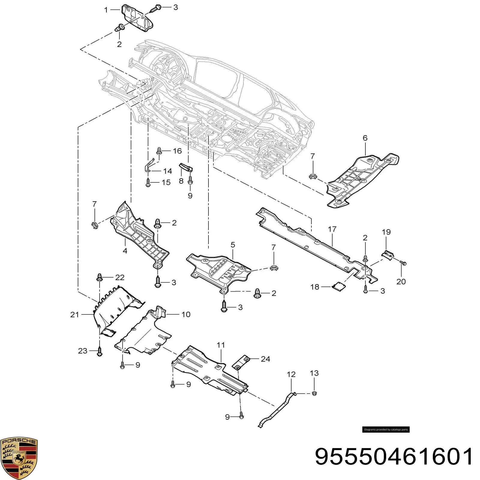 95550461601 Porsche