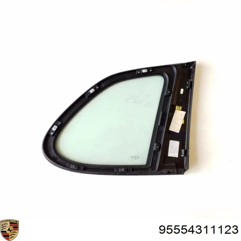 95554311123 Porsche ventanilla costado superior izquierda (lado maletero)