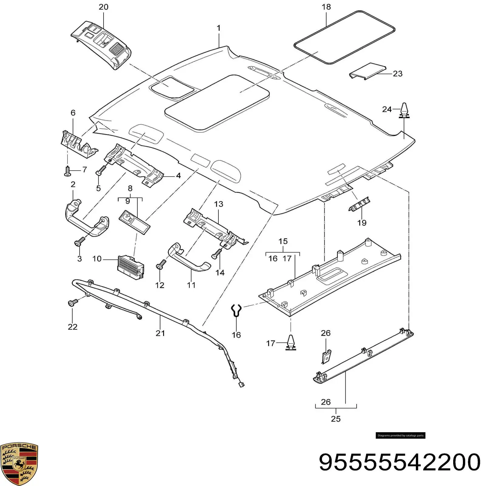 95555542200 Porsche