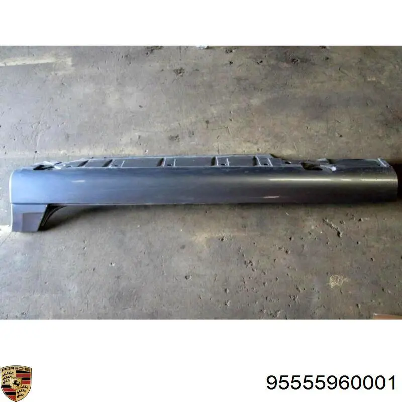 95555960001 Porsche emblema de capó