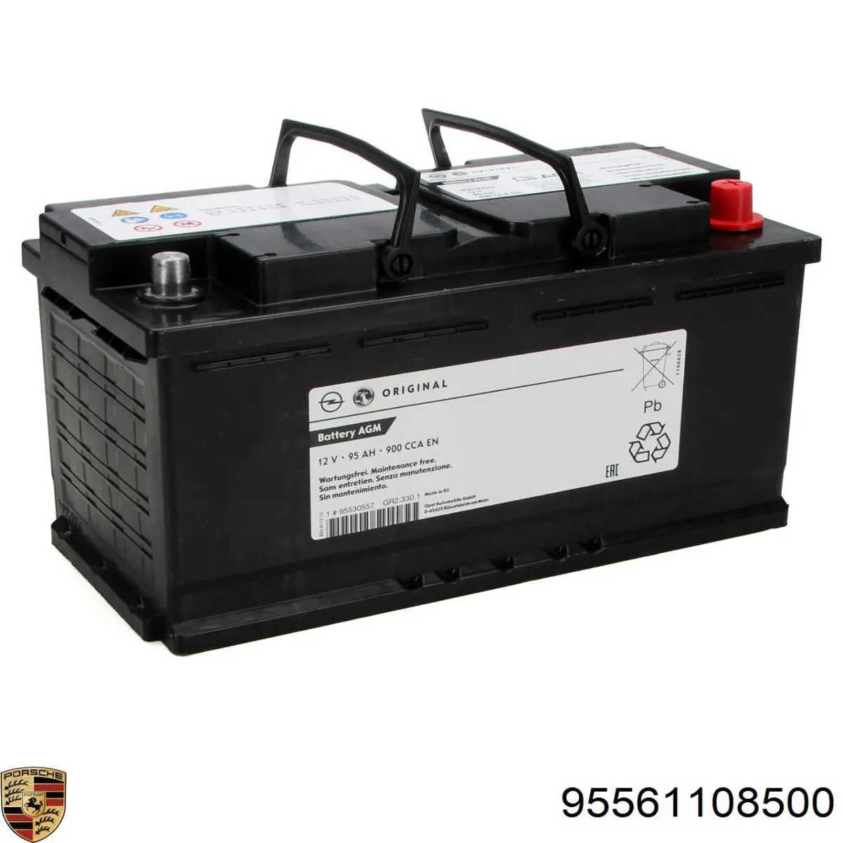 Batería de Arranque Porsche (95561108500)