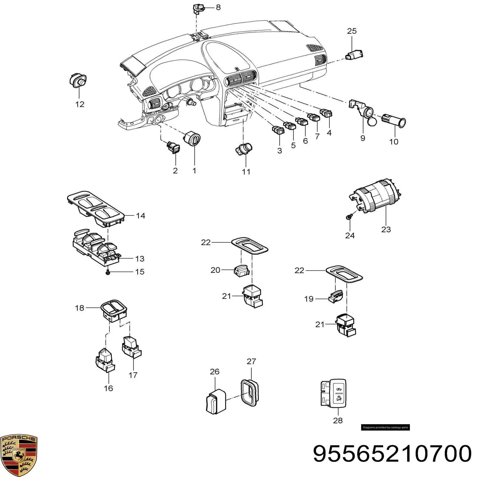  Porsche 95565210700 precio, desde 37,75 EUR