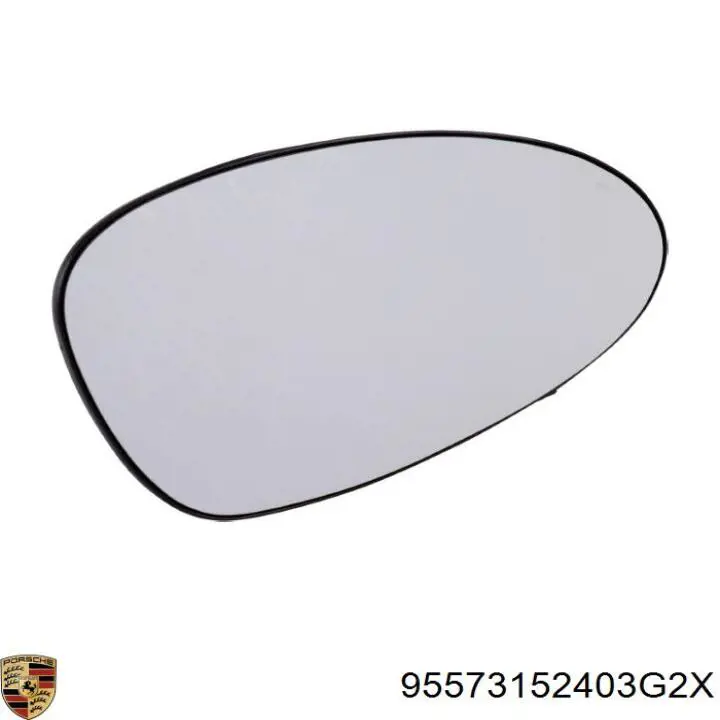 95573152403G2X Porsche superposicion(cubierta De Espejo Retrovisor Derecho)