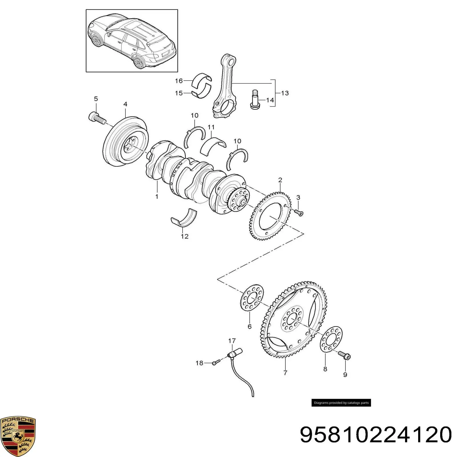 95810224120 Porsche