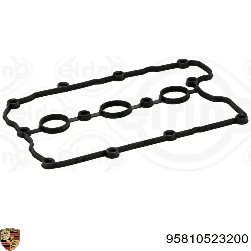 95810523200 Porsche junta, tapa de culata de cilindro derecha