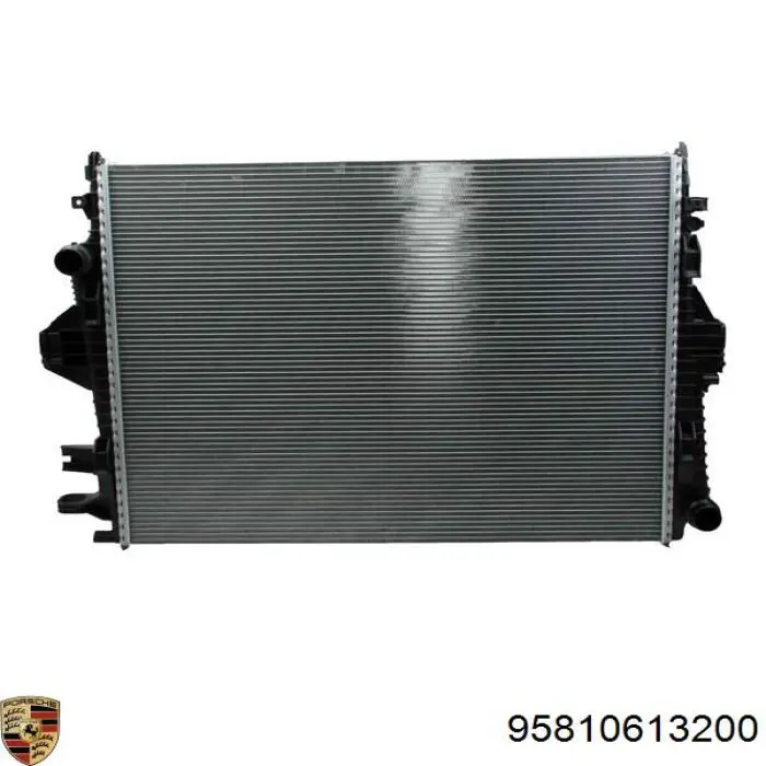 95810613200 Porsche radiador refrigeración del motor