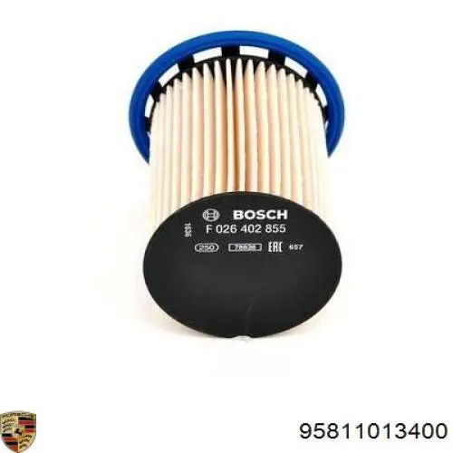 95811013400 Porsche filtro combustible