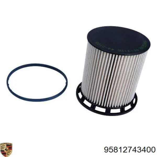 Filtro combustible Porsche 95812743400