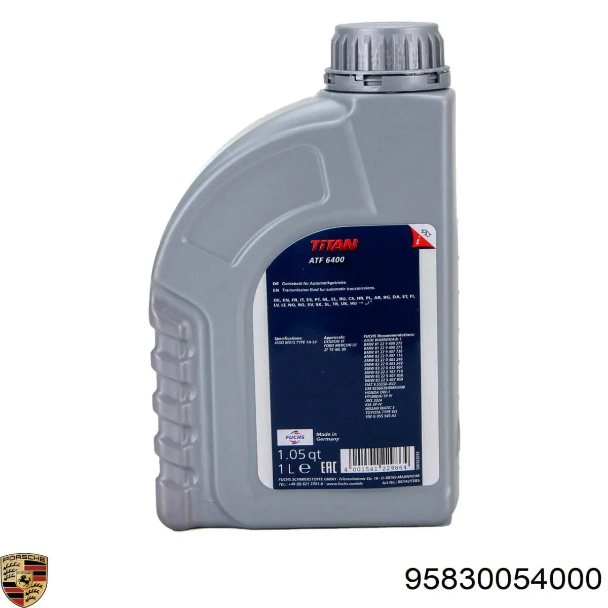 Porsche Aceite transmisión (95830054000)