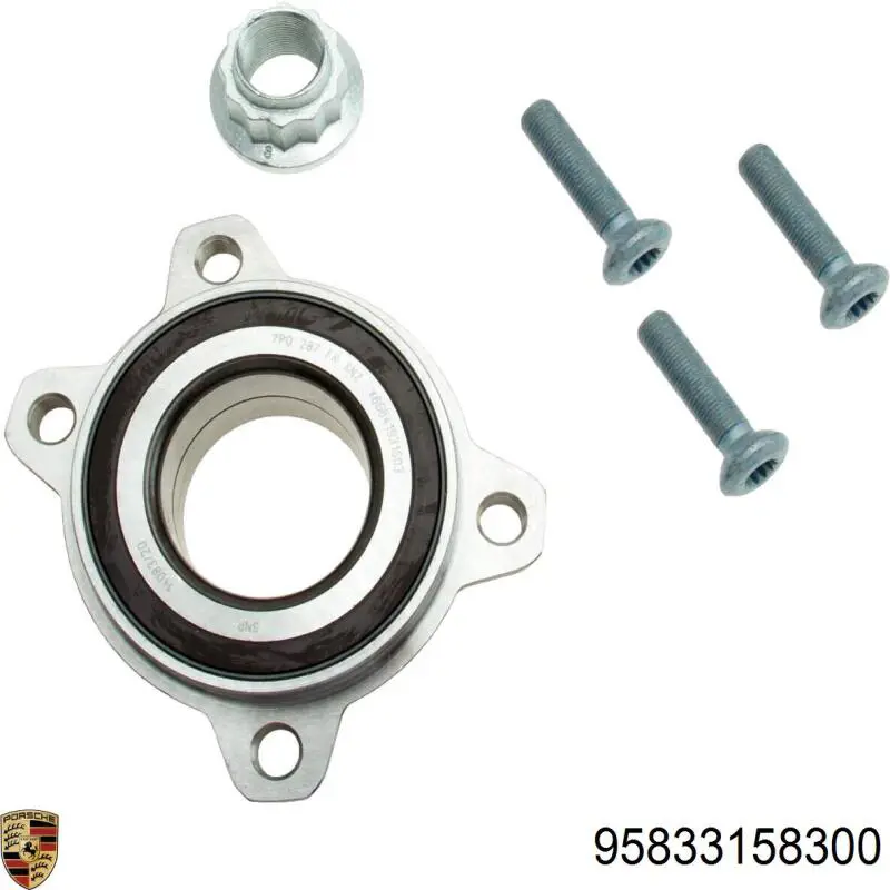 Cojinete de cubo delantero/trasero Porsche 95833158300 precio, desde 59,49 EUR