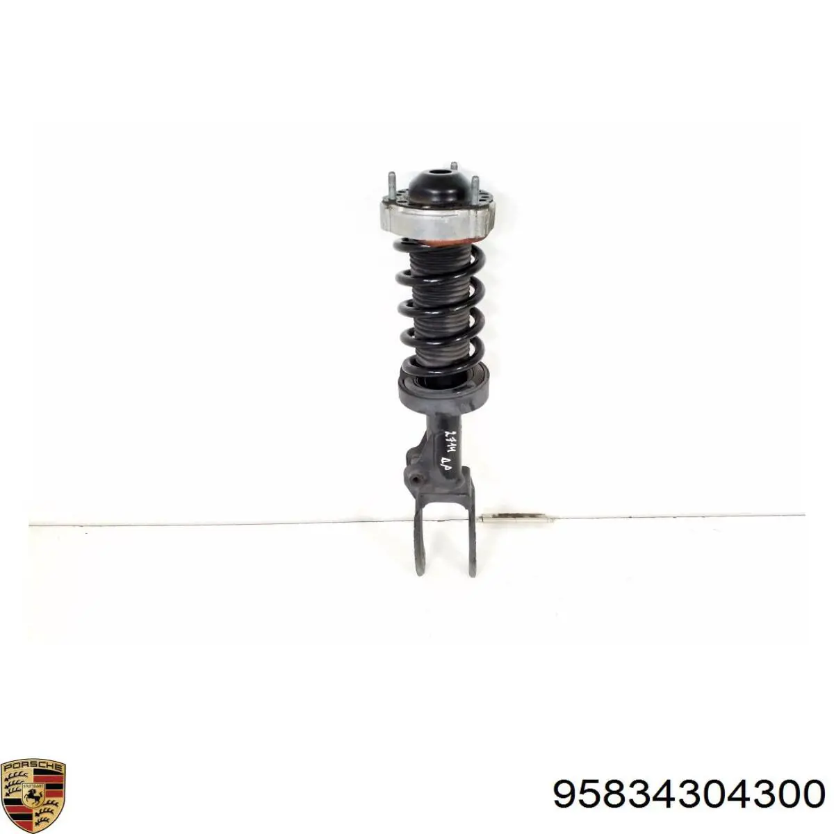 95834304300 Porsche amortiguador delantero izquierdo