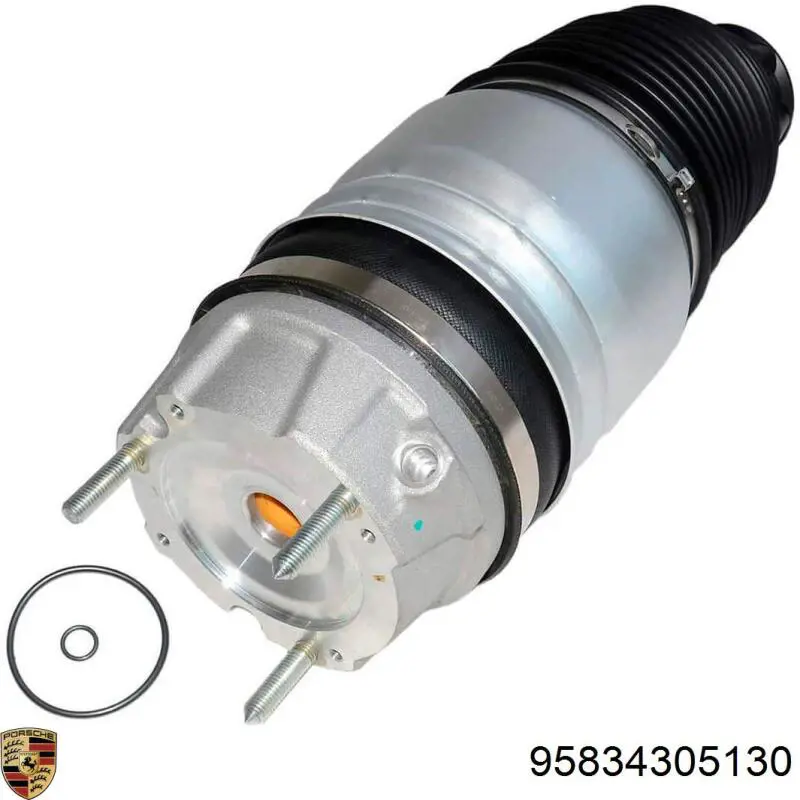 95834305130 Porsche muelle neumático, suspensión, eje delantero