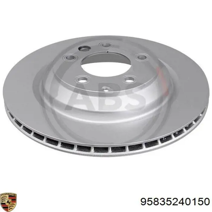 Comprar 95835240150 Porsche Disco de freno trasero