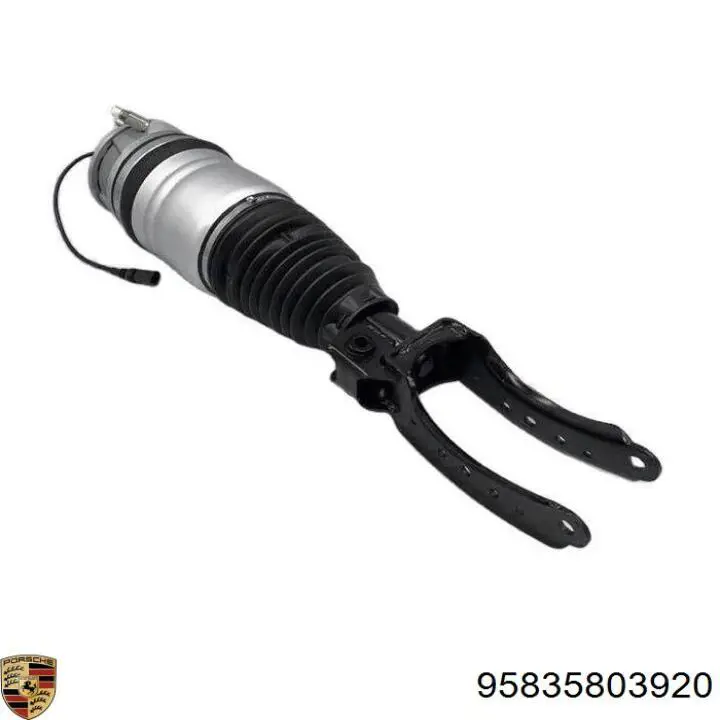 95835803920 Porsche amortiguador delantero izquierdo