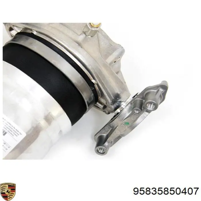 95835850407 Porsche muelle neumático, suspensión, eje trasero