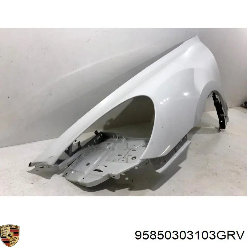 Guardabarros delantero izquierdo Porsche Cayenne 2 (92A)