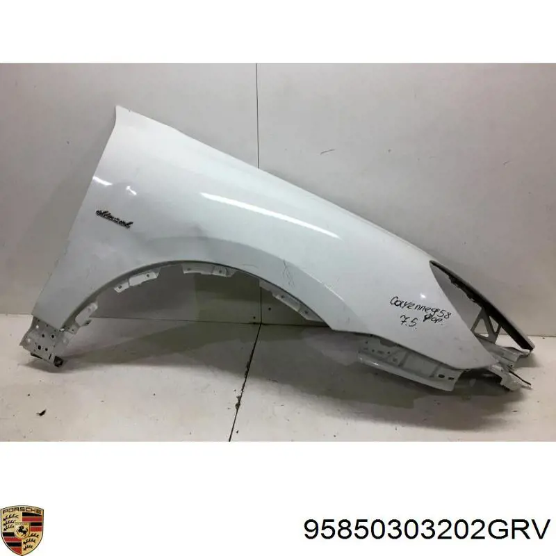 Guardabarros delanteros derecho Porsche 95850303202GRV precio, desde 572,09 EUR