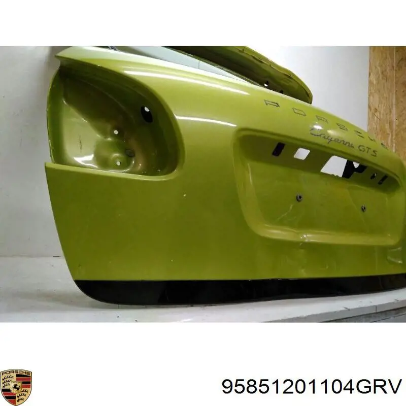 Tapa de maletero para Porsche Cayenne II 92A