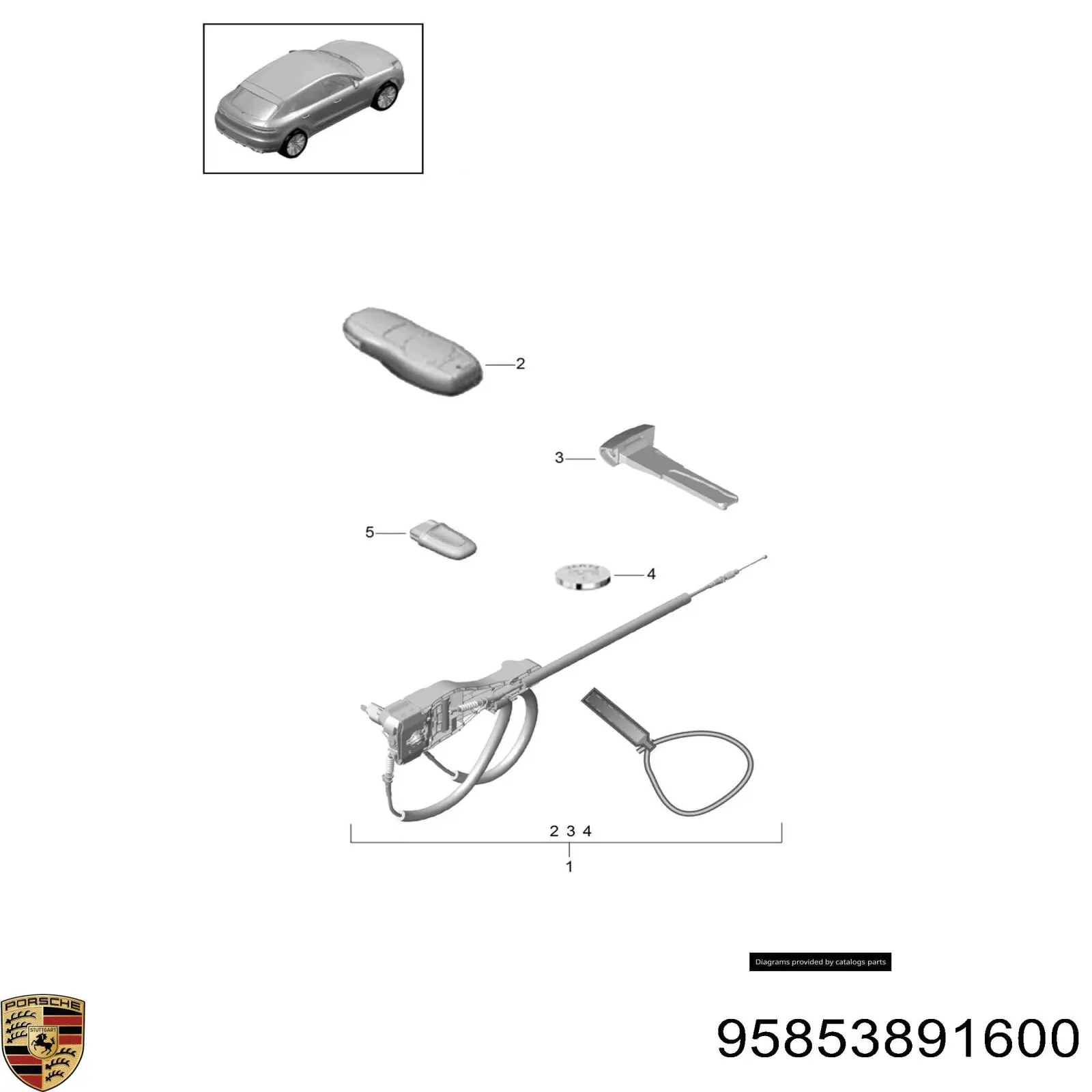 Comprar 95853891600 Porsche 