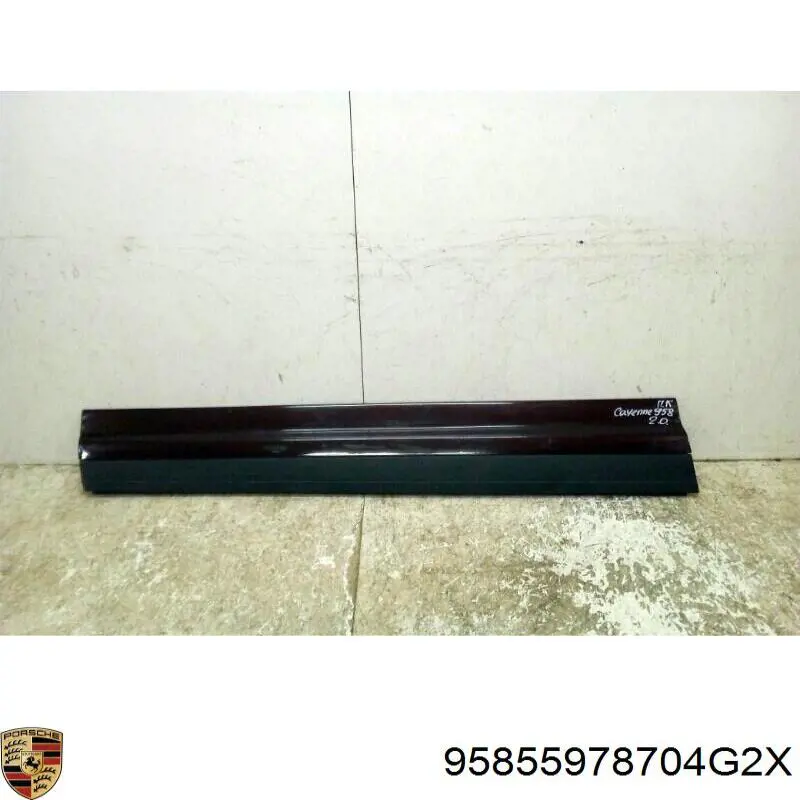 Comprar 95855978704G2X VAG Moldura inferior de puerta delantera izquierda