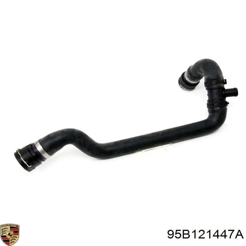 Manguera superior del depósito de expansión 95B121447A Porsche