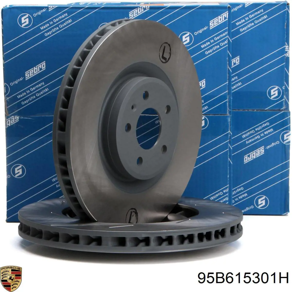 Comprar 95B615301H Porsche Freno de disco delantero