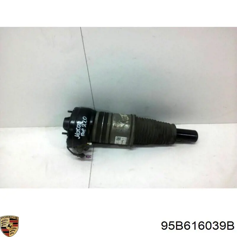 95B616039B Porsche Bolsa de aire del eje delantero