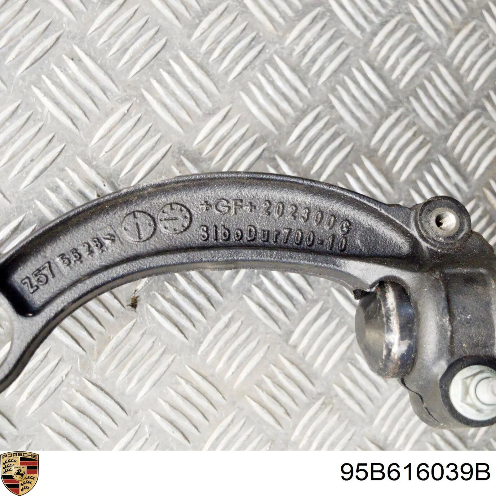 Bolsa de aire del eje delantero Porsche 95B616039B