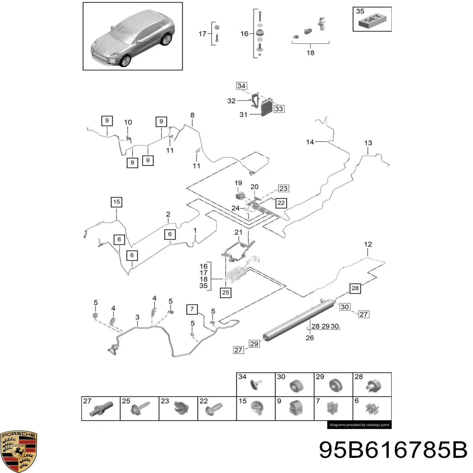 95B616785B Porsche