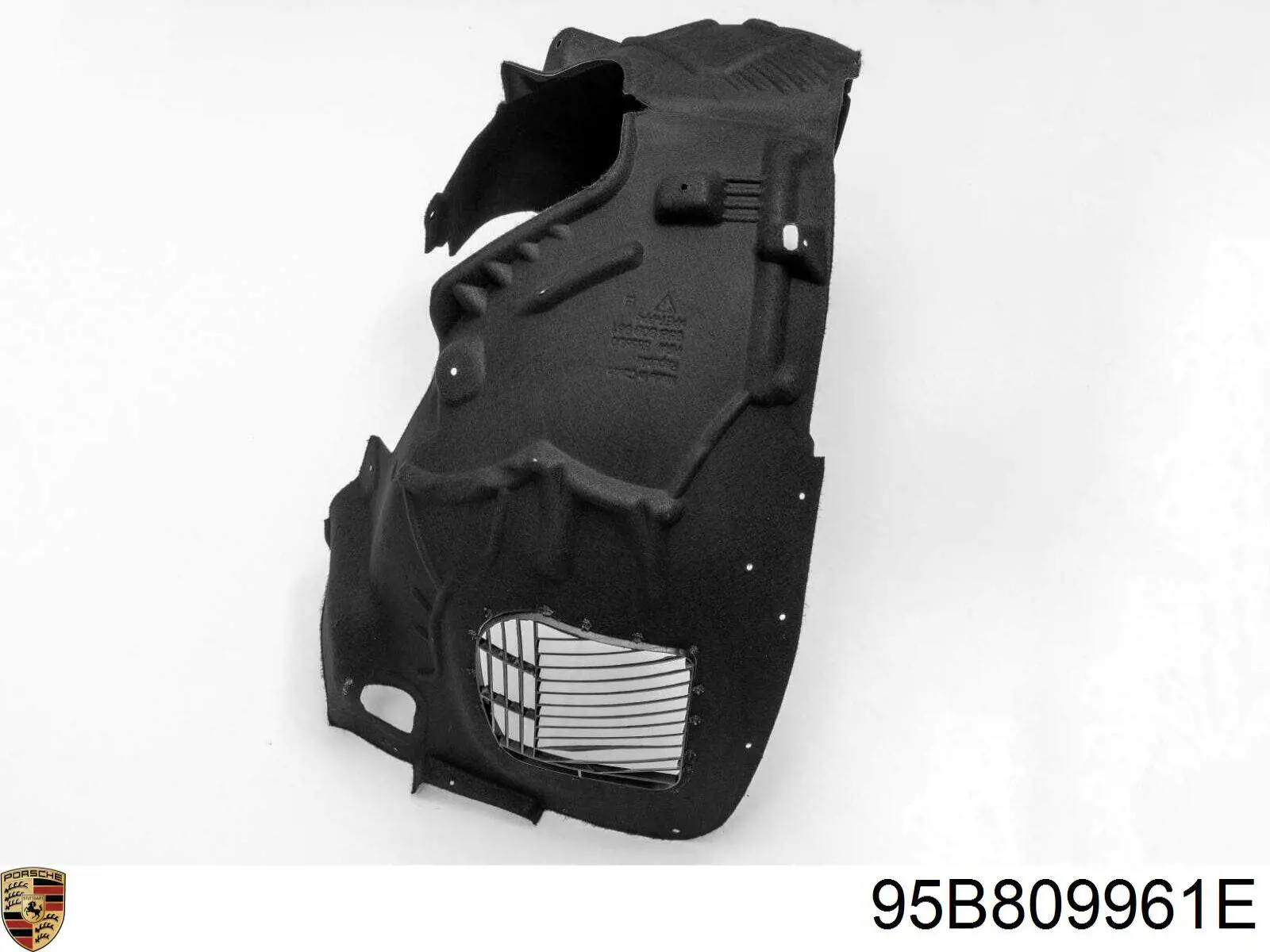 Comprar 95B809961E Porsche Guardalodos interior izquierdo, guardafango delantero